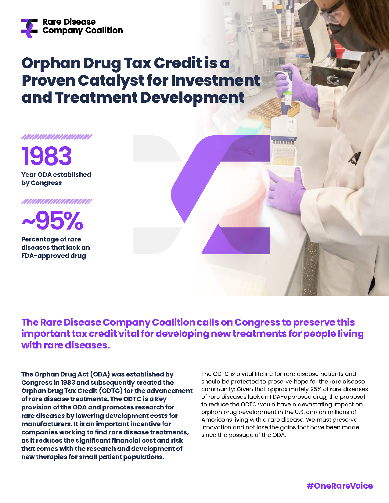 The Orphan Drug Tax Credit Is A Proven Catalyst For Investment And Treatment Development Rare 